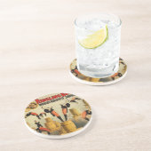 ヴィンテージサーカスサイドショーポスター コースター (側面)