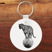 ヴィンテージサーカスタイガーギフト キーホルダー (正面)