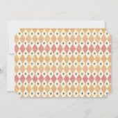 ヴィンテージサーカスチケットベビーシャワー招待状 招待状 (裏面)