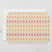 ヴィンテージサーカスチケット誕生日パーティーの招待 招待状 (裏面)