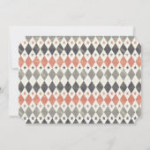 ヴィンテージサーカスチケット誕生日パーティーの招待 招待状 (裏面)