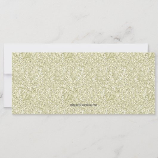 ヴィンテージサーカスチケット誕生日パーティーの招待 招待状 (裏面)