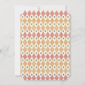 ヴィンテージサーカスバースデーパーティーの招待 招待状 (裏面)