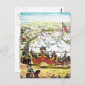 ヴィンテージサーカスパレード ポストカード (正面/裏面)