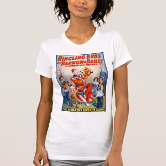 ヴィンテージサーカスピエロショー Tシャツ