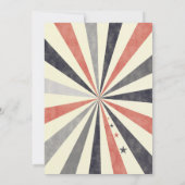 ヴィンテージサーカスフォトサンキューカード サンキューカード (裏面)