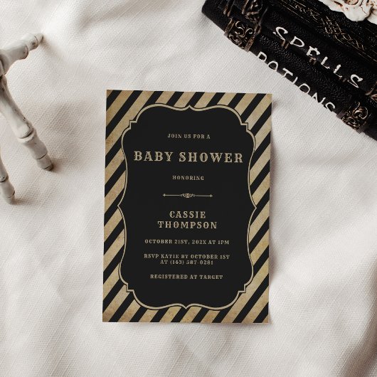 ヴィンテージサーカスベビーシャワー招待状カーニバル 招待状