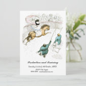 ヴィンテージサーカスホースリングマフランスのスター 招待状 (スタンド正面)