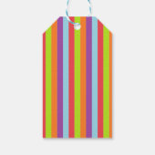 ヴィンテージサーカスポスターチルドレン誕生日パーティー ギフトタグ (裏面)