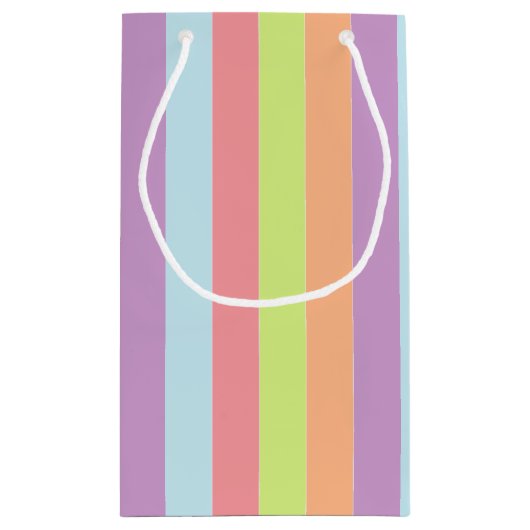 ヴィンテージサーカスポスターチルドレン誕生日パーティー スモールペーパーバッグ (裏面)