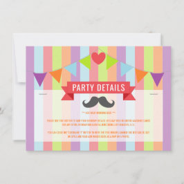 ヴィンテージサーカスポスターチルドレン誕生日詳細