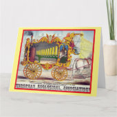 ヴィンテージサーカスポスターファーズデー カード (正面)