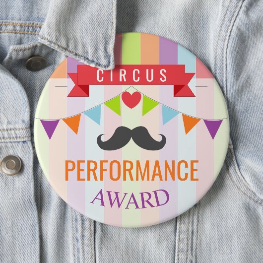 ヴィンテージサーカスポスター児童誕生会 缶バッジ (インサイチュ)