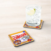 ヴィンテージサーカスポスター コースター (右側)