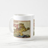 ヴィンテージサーカスポスター – 1930年頃 – 動揺して コーヒーマグカップ (正面左)