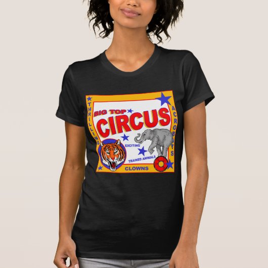 ヴィンテージサーカスポスター Tシャツ (正面)