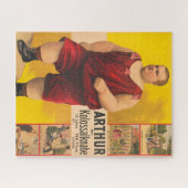 ヴィンテージサーカスポスターArthur The Colossal Kid ジグソーパズル (横)