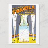 ヴィンテージサーカス広告:ハイポール法 ポストカード (正面)