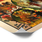 ヴィンテージサーカス広告 ポスター (角)