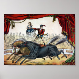 ヴィンテージサーカス広告 ポスター