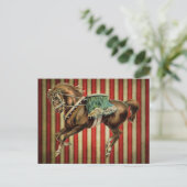 ヴィンテージサーカス馬 ポストカード (スタンド正面)