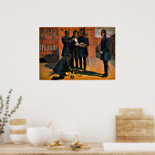 ヴィンテージサーカス:ハウディニとサーカス, 1908 ポスター (キッチン)