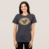 ヴィンテージサーカス 地球上で最高のショー �象 トライブレンドTシャツ (正面全面)