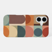 ヴィンテージサークルアークスタッキング iPhone 16ケース (裏面横)
