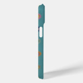 ヴィンテージサークル背景グリーンRuth Fitta Case-Mate iPhoneケース (裏面 / 右)