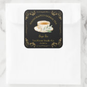 ヴィンテージサージティースクエアラベル スクエアシール (バッグ)