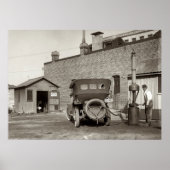 ヴィンテージサービスステーションポスター ポスター (正面)