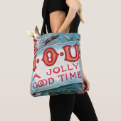 ヴィンテージサービスパーティー、賭博飲料喫煙 トートバッグ (クローズアップ)