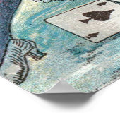 ヴィンテージサービスパーティー、賭博飲料喫煙 ポスター (角)