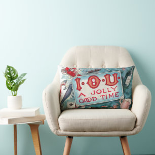 ヴィンテージサービスパーティー、賭博飲料喫煙 ランバークッション