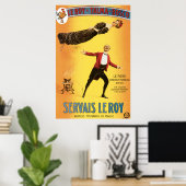 ヴィンテージサービスルロイマジシャンポスター ポスター (ホームオフィス)