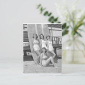 ヴィンテージサーファー ポストカード (スタンド正面)