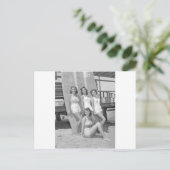 ヴィンテージサーファー ポストカード (スタンド正面)