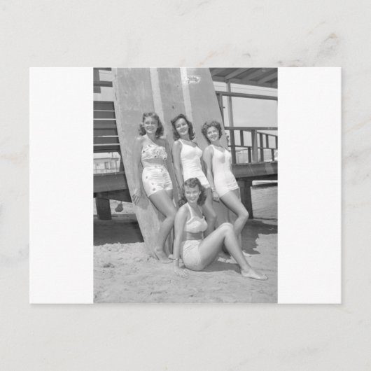 ヴィンテージサーファー ポストカード (正面)