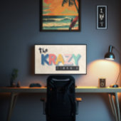 ヴィンテージサーファーin夏サンセットレトロポスター ポスター