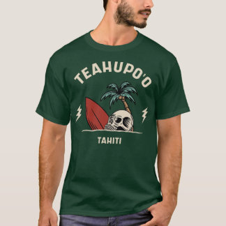 ヴィンテージサーフィンティーフーポータヒチ Tシャツ
