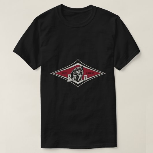 ヴィンテージサーフィンベアービッグ水曜日カルトサーフボード Tシャツ (デザイン正面)