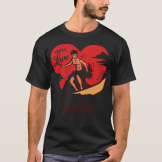 ヴィンテージサーフィン ナザレ ポルトガル レトロ Tシャツ