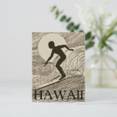 ヴィンテージサーフィン ポストカード (スタンド正面)