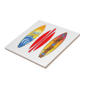 ヴィンテージサーフボードサーフィン タイル (側面)