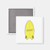 ヴィンテージサーフボード マグネット (正面/裏面)