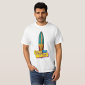 ヴィンテージサーフボード Tシャツ (正面フル)