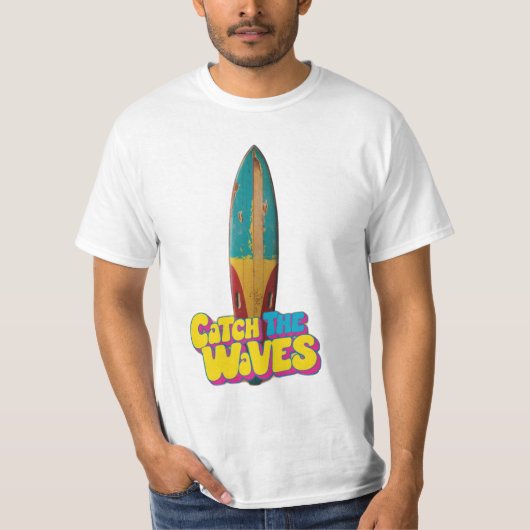 ヴィンテージサーフボード Tシャツ (正面)