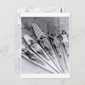 ヴィンテージサーフレディース多くのビーチオーストラリアはがき ポストカード (正面/裏面)