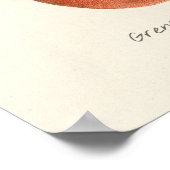 ヴィンテージザクロイラストレーション ポスター (角)