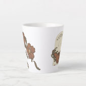 ヴィンテージザクロカスタムナグ カフェラテマグ (正面)